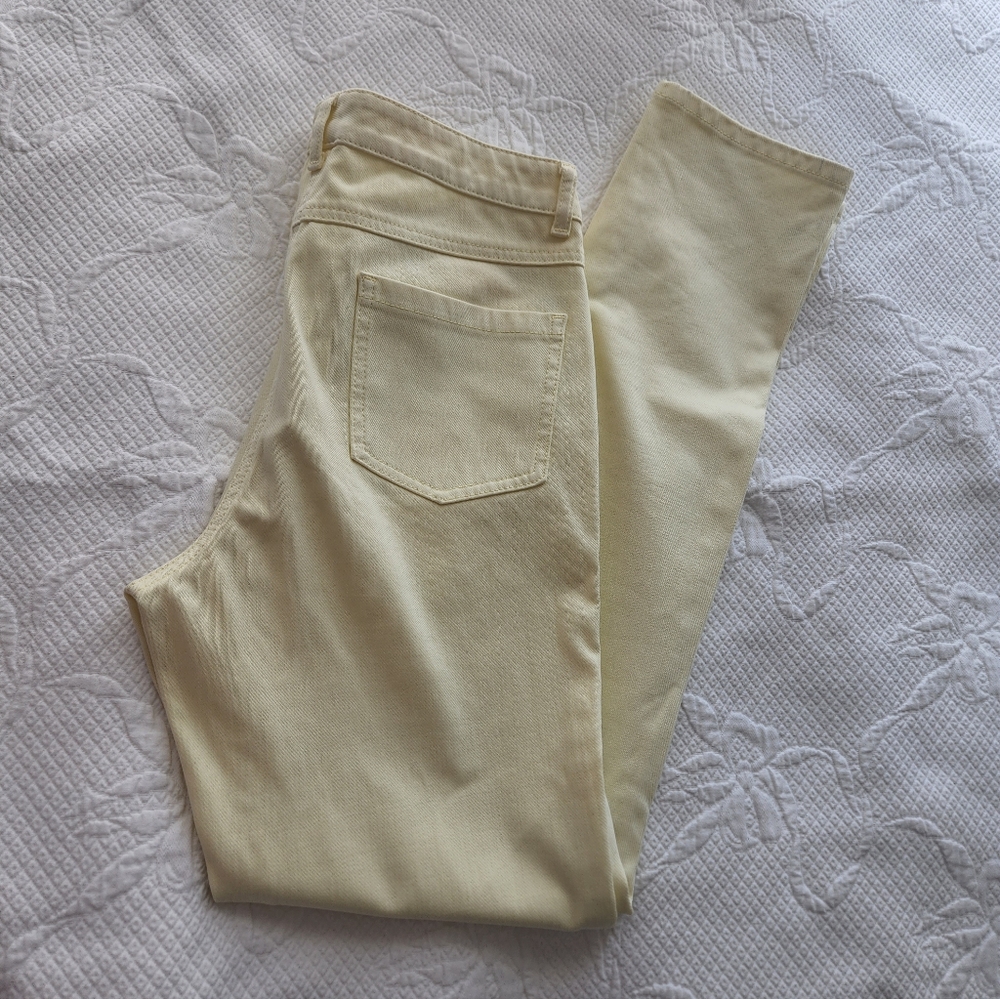 J. McLaughlin Light Cream Women's Skinny Jeans